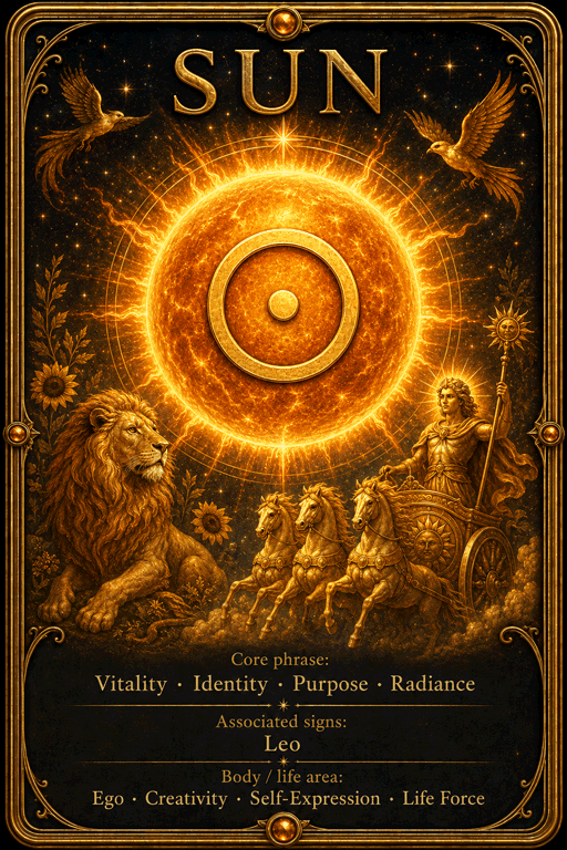 Slogit Sun teaching card