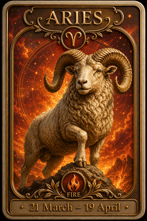 Slogit Aries teaching card